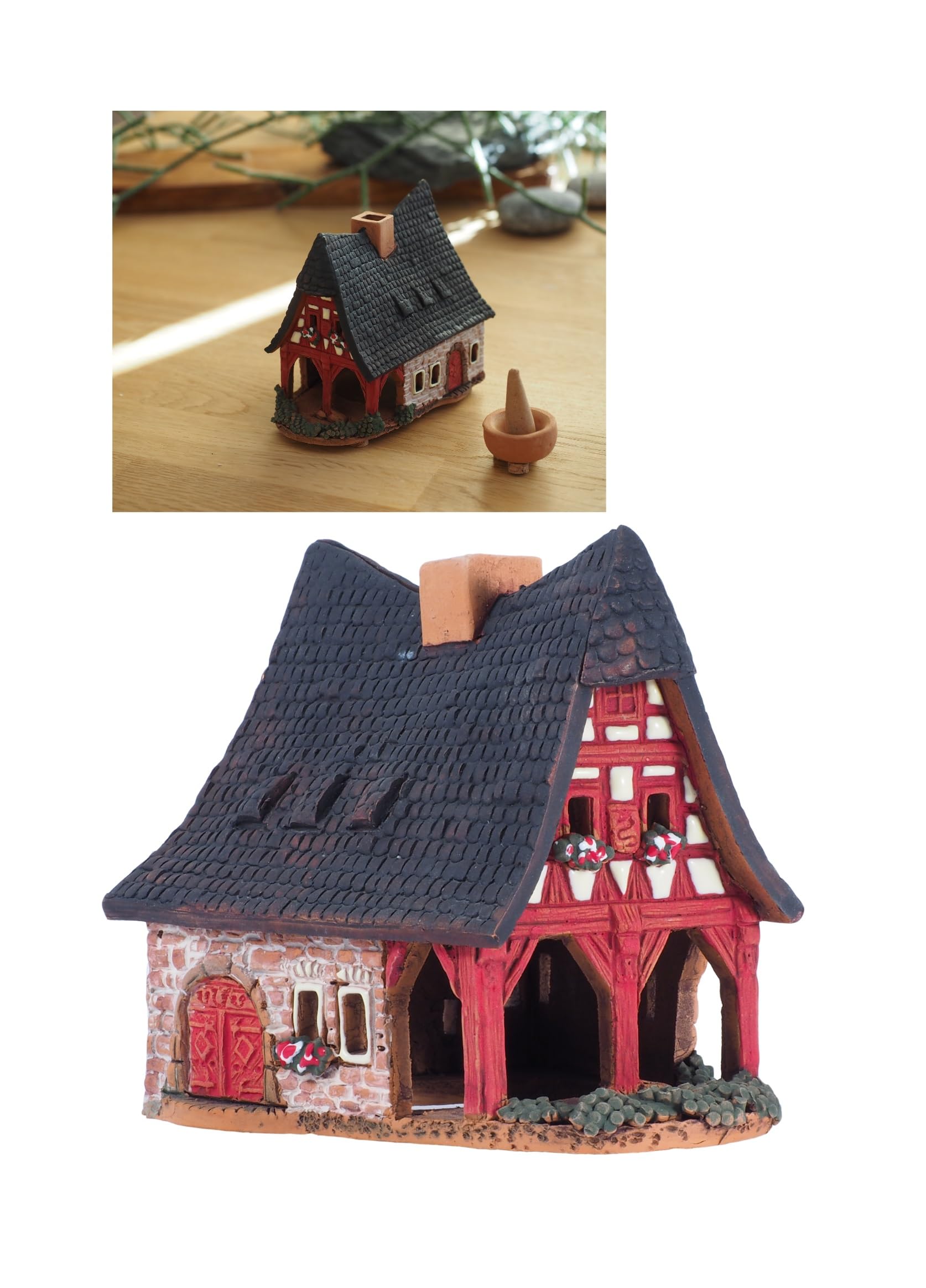 Amazon.co.jp: Midene ハンドメイド セラミック アロマ キャンドル